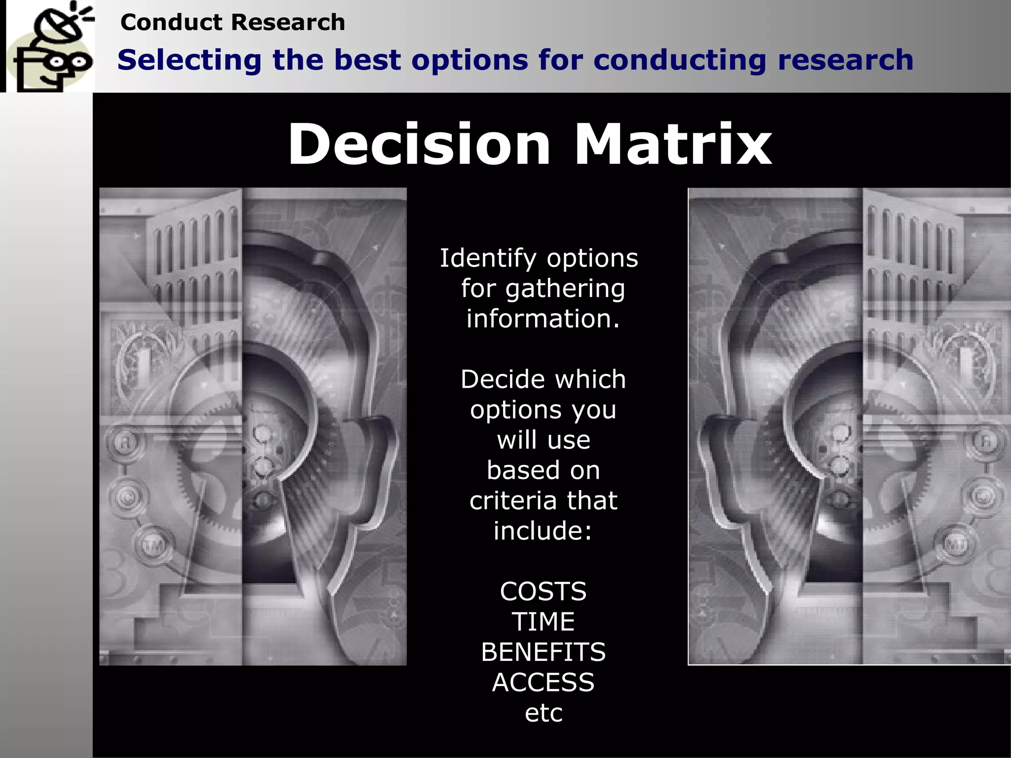 Decision Matrix | PPT