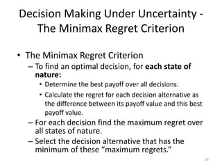 Decision analysis.1 | PPTX