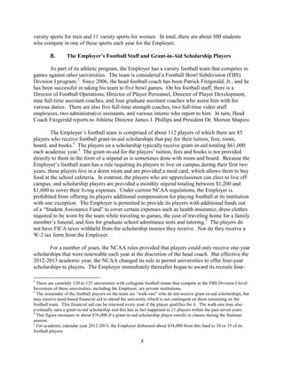 3
varsity sports for men and 11 varsity sports for women. In total, there are about 500 students
who compete in one of the...