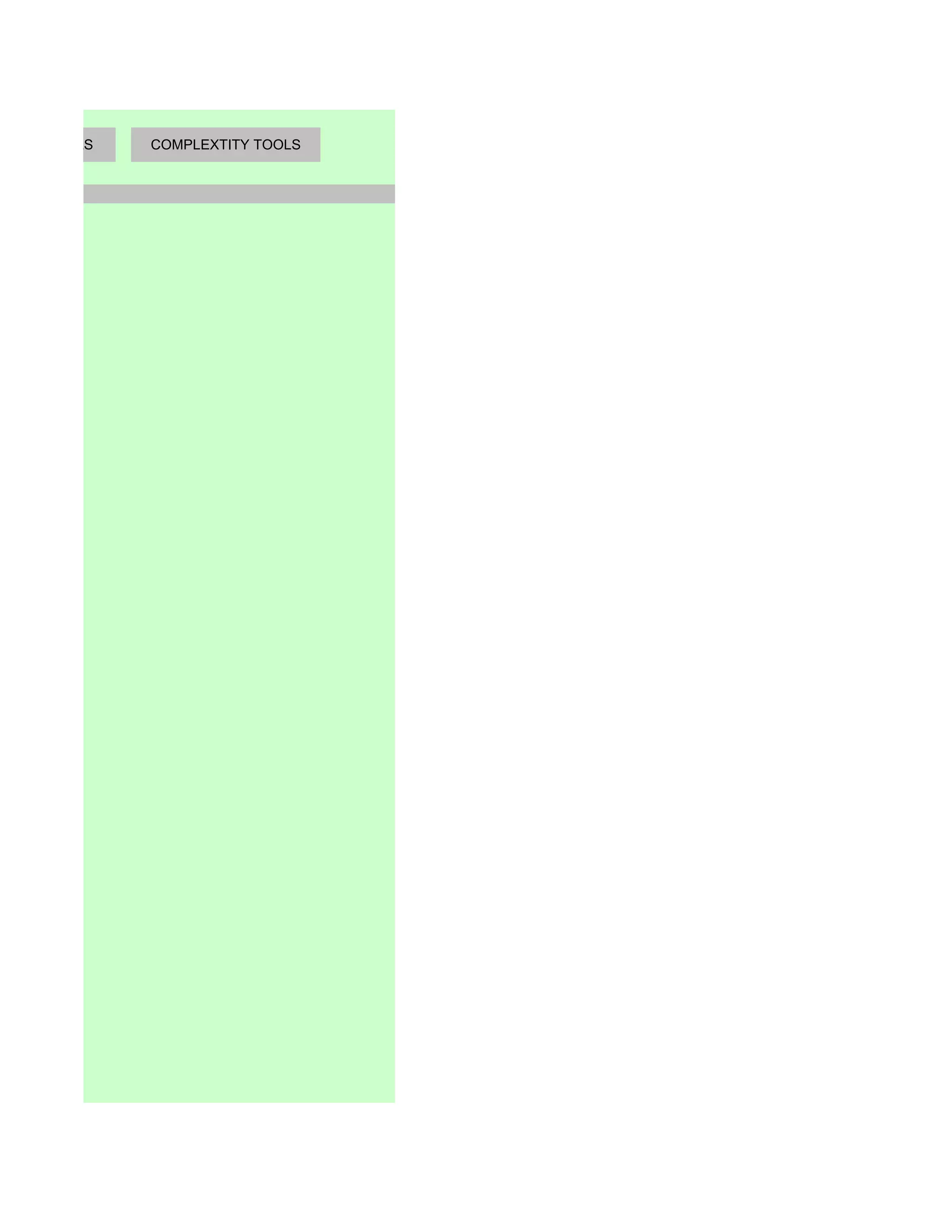 AKING TOOLS   COMPLEXTITY TOOLS
 