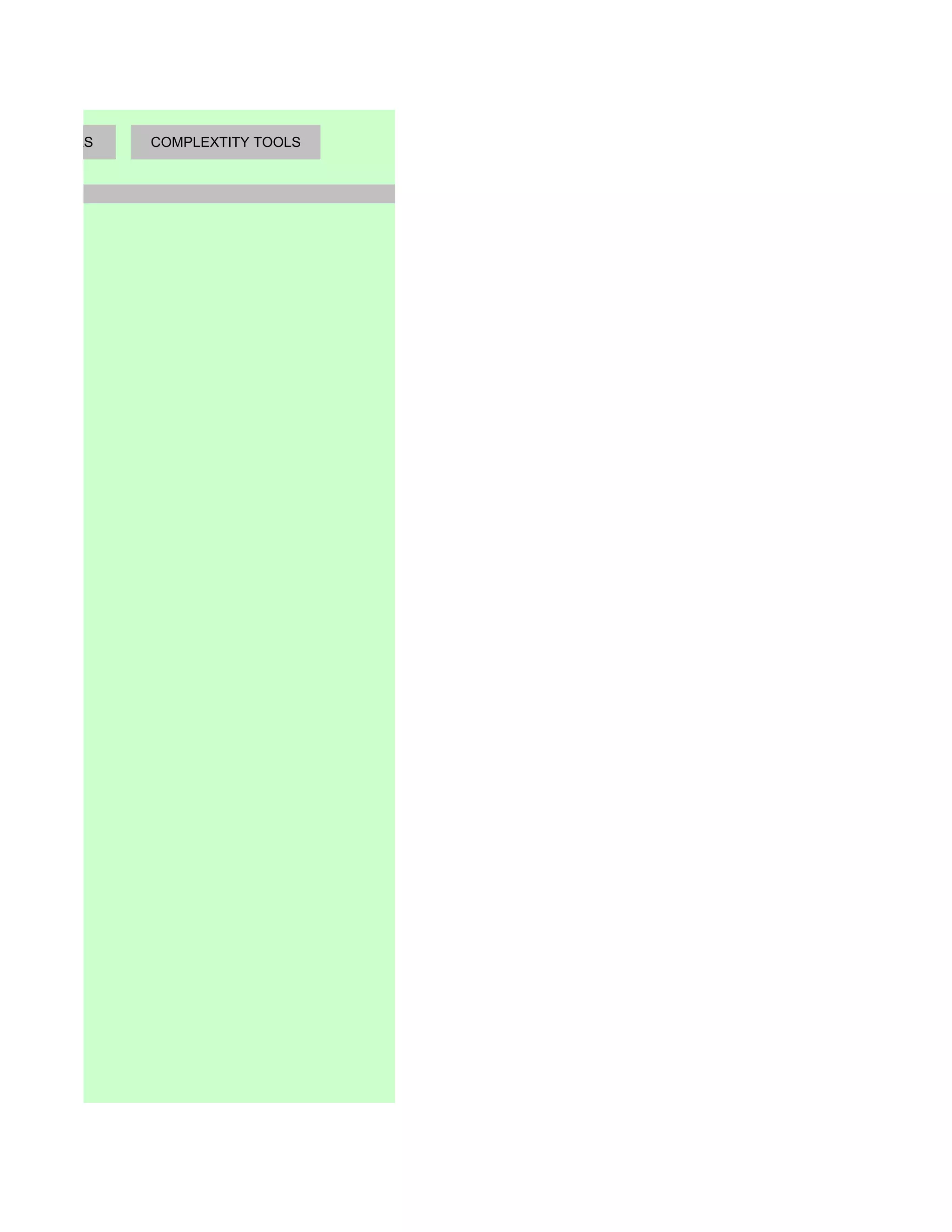 AKING TOOLS   COMPLEXTITY TOOLS
 