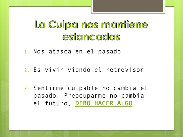 Decisiones sanadoras - Inventario moral personal, segunda