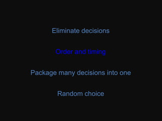 Again, already pre-selected 40 accounts for
you to follow. You don’t have to decide
anything if you don’t want to but they would
rather you spend your willpower on selecting
which accounts you follow rather than what
profile pic you use (which is the last step of the
process).
Order and timing
 