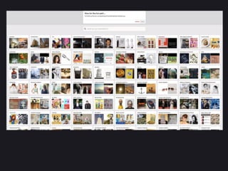 Pinterest	
  Sign	
  Up	
  process	
  2	
  years	
  ago	
  	
  
Image	
  Credit	
  –	
  useronboarding.com	
  
 