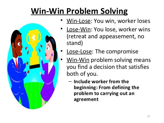 win win problem solving
