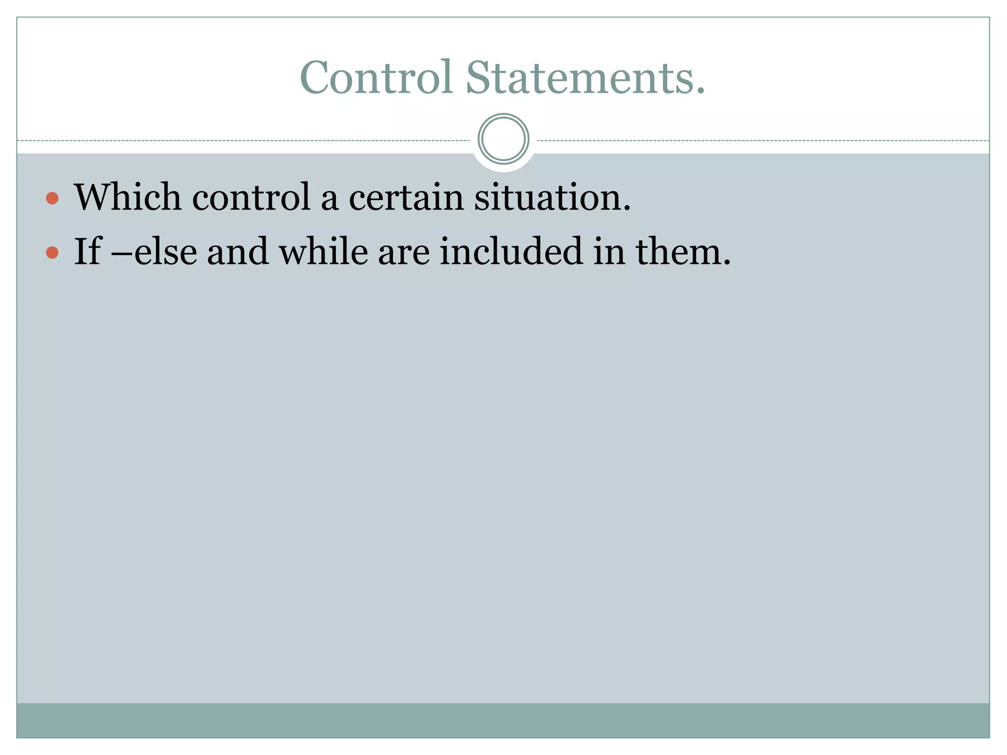 Decision making in JAVA | PPTX