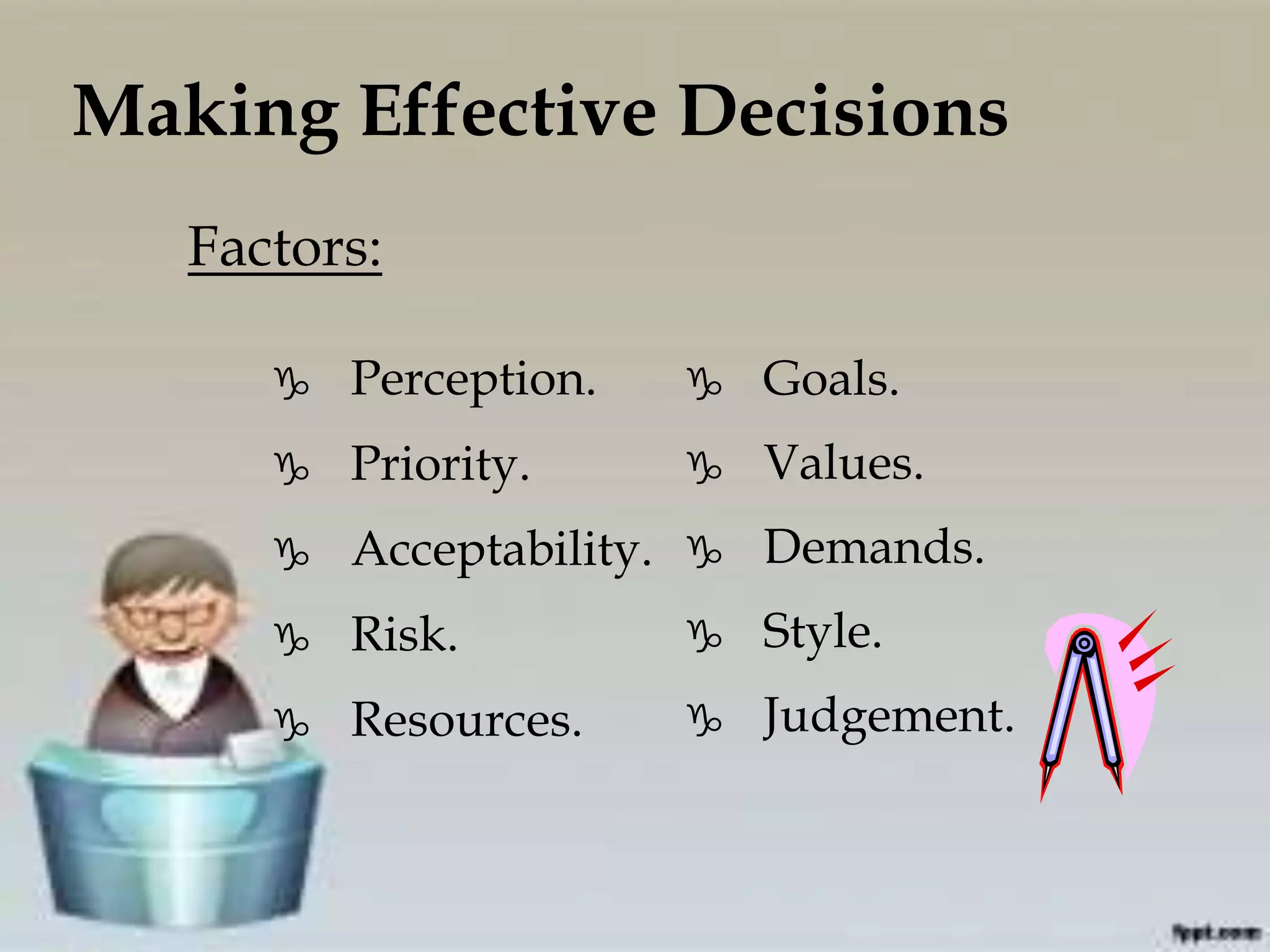 Decision making | PPTX