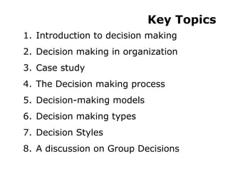 4 types of decision makers