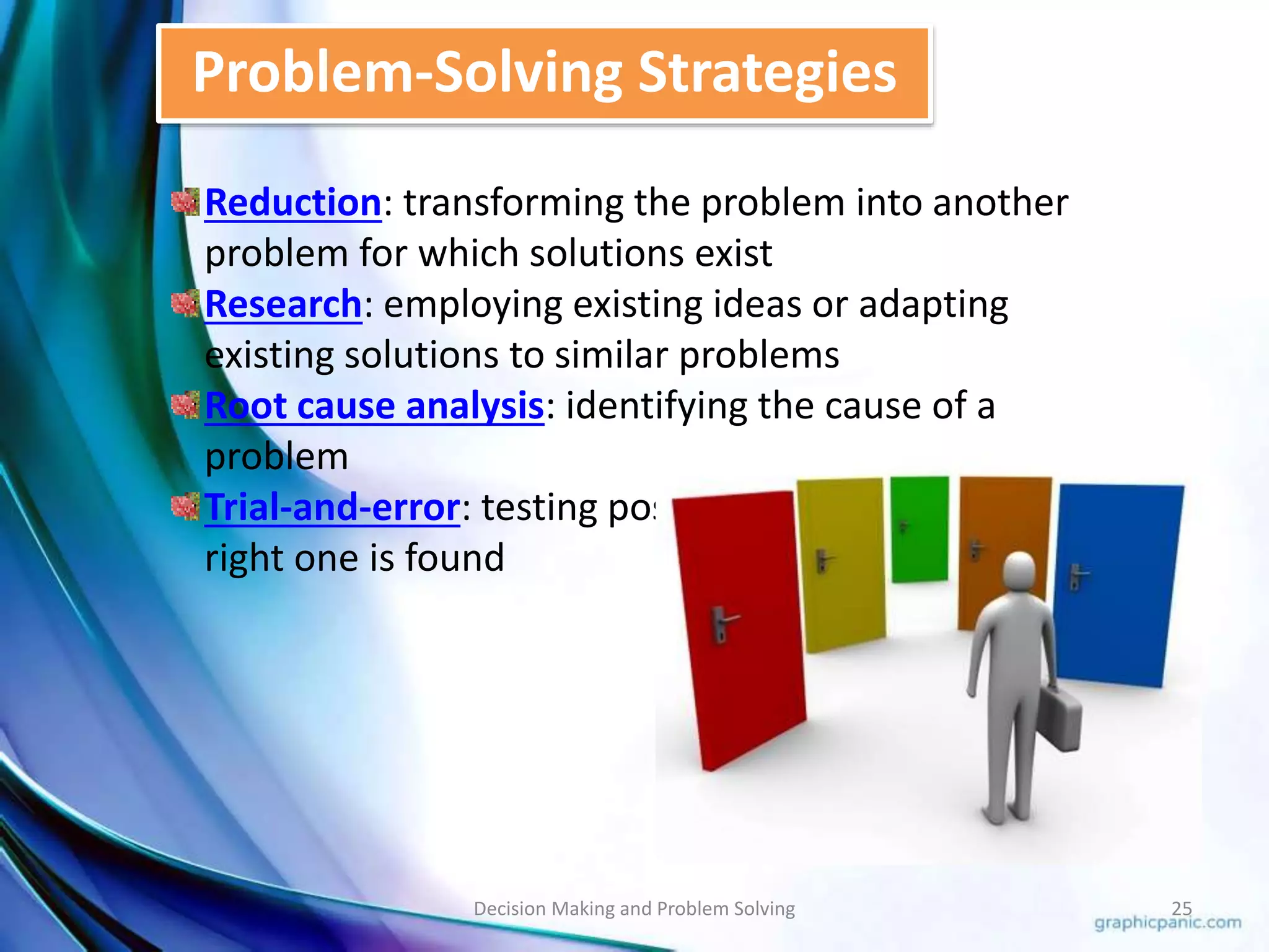 Decision making and problem solving tristan f. m agtalapa | PPTX