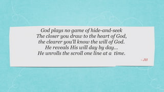 Decision making, Discerning the Will of God | PDF