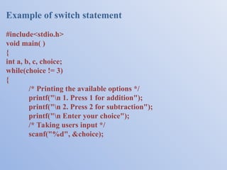 Decision making in C(2020-2021) C PROGRAMMING.ppt