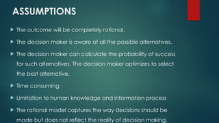 DECISION MAKING (LECTURE THREE) Book.ppt