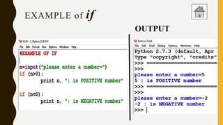 Decision making &_loops_in_python | PPTX | Programming Languages ...