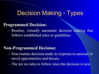 Decision making models FOR MANAGERS .pptx