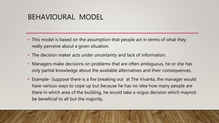 DECISION MAKING MODELS_GDTB PPT.pptx