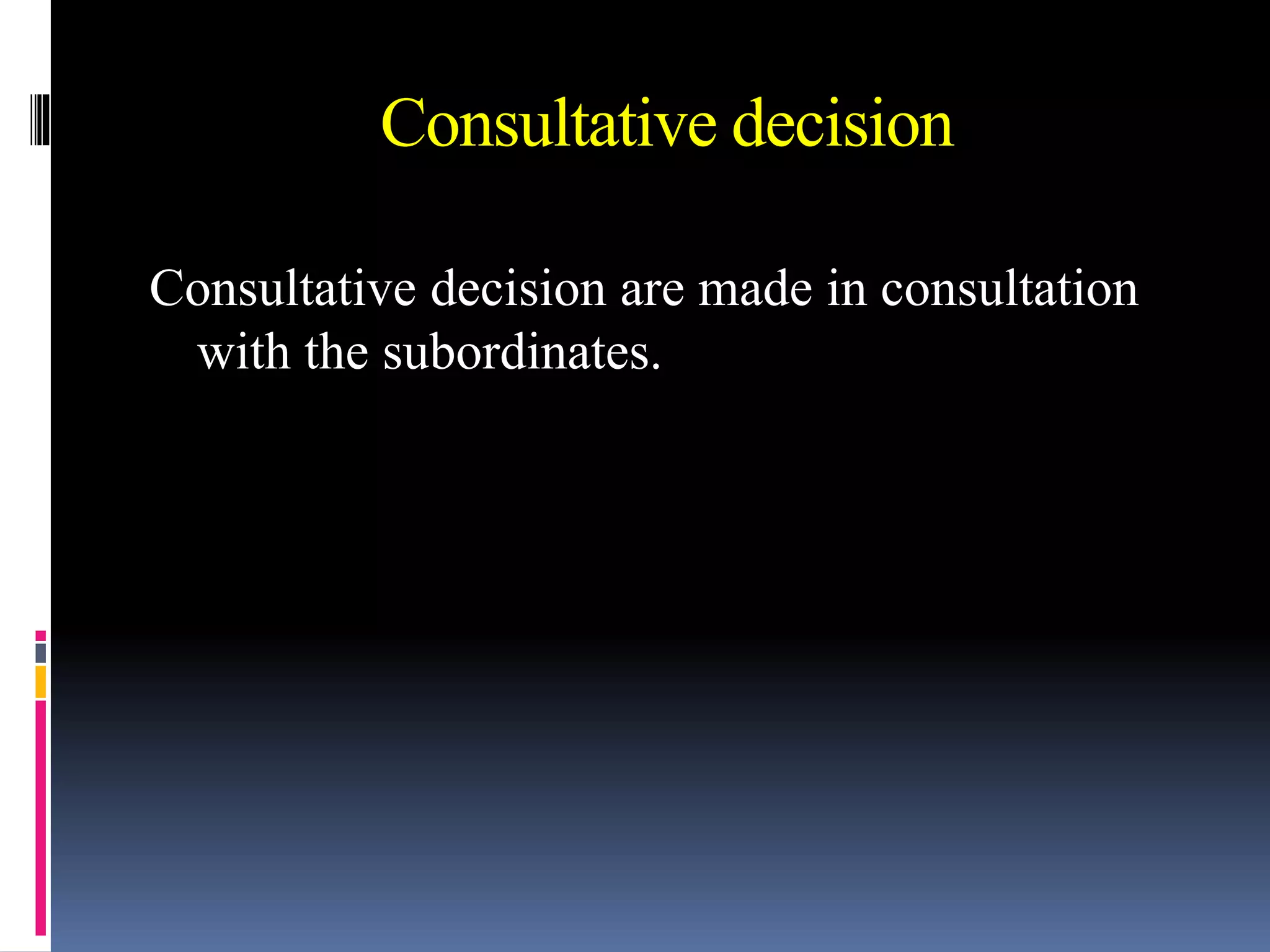 Decision making ppt | PPTX