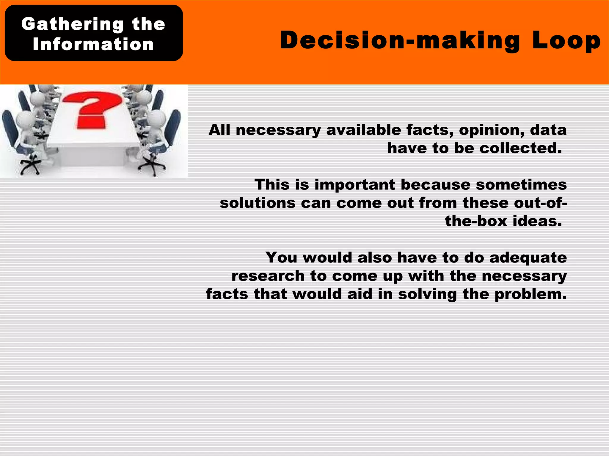 Decision making skills | PPT