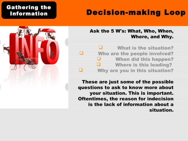 Decision making skills | PPT