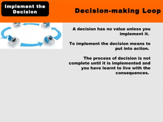 Decision making skills | PPT | Business Administration | Business