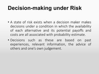 Decision making in community health nursing | PPTX