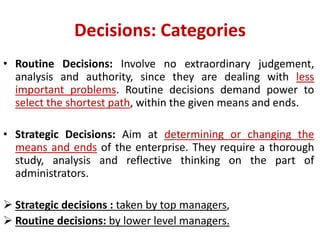 Decision Making | PPTX