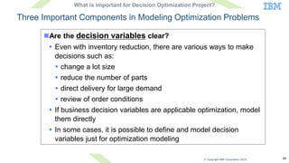 Decision optimization how to carry projects | PPT