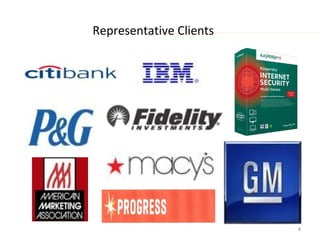 Representative Clients

4

 