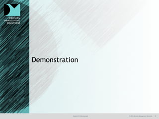 @jamet123 #decisionmgt © 2016 Decision Management Solutions 19
Demonstration
 