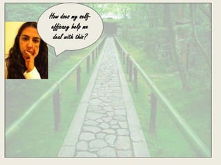 How does my self-
 efficacy help me
  deal with this?
 