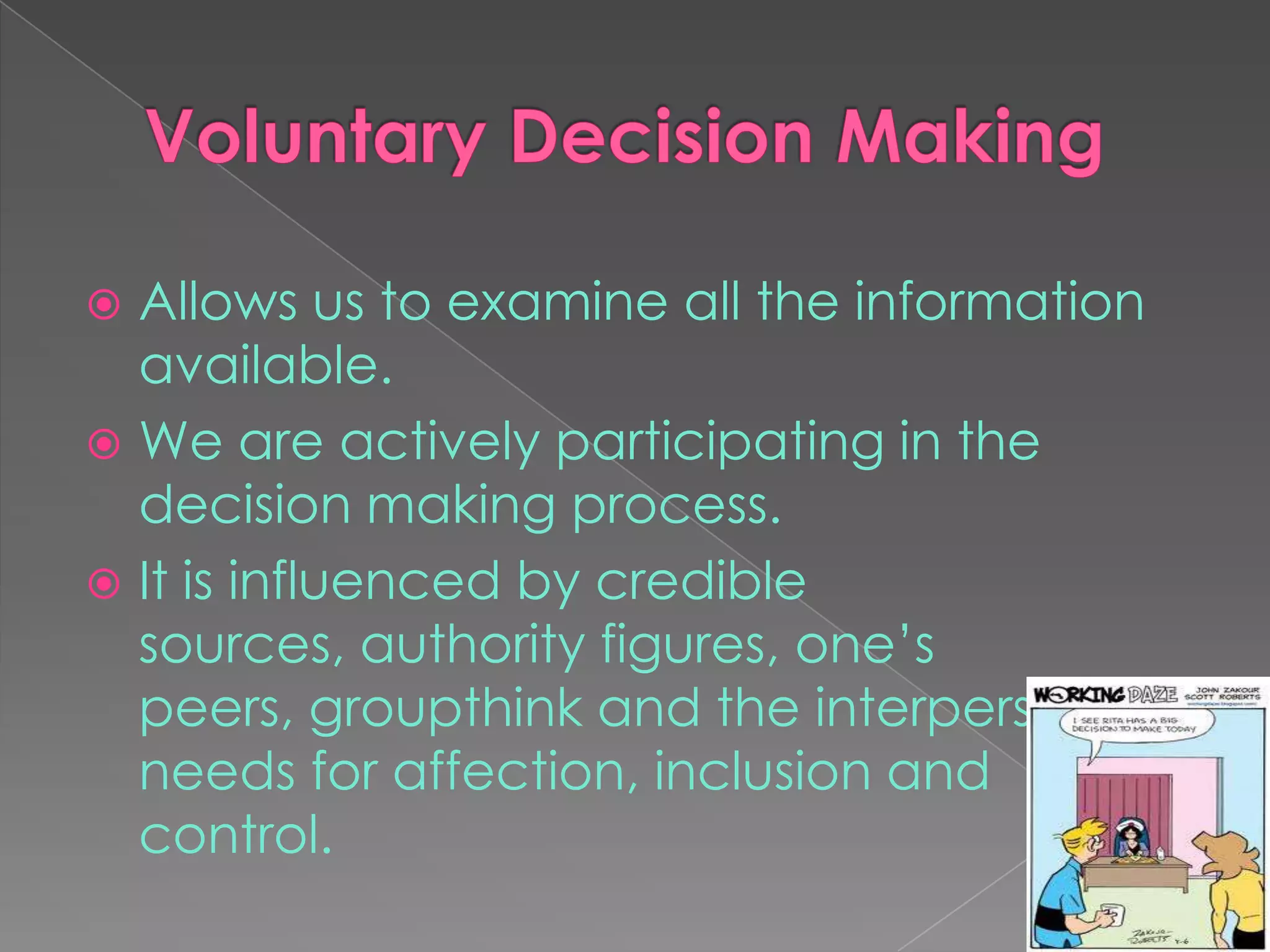 Decisions in Communication | PPTX
