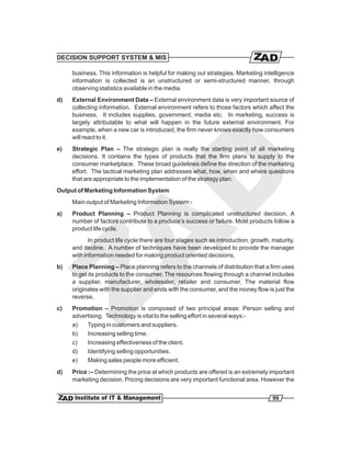 Decision support n system management | PDF