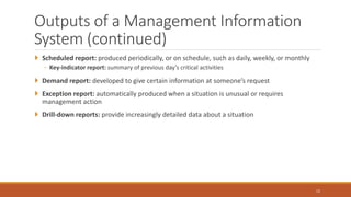 Decision support system & Management Information System | PPTX