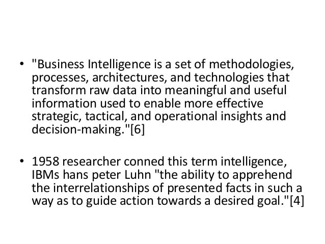 Dss decision support system case study