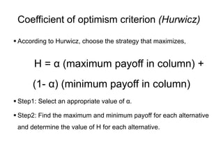Decision theory | PPT