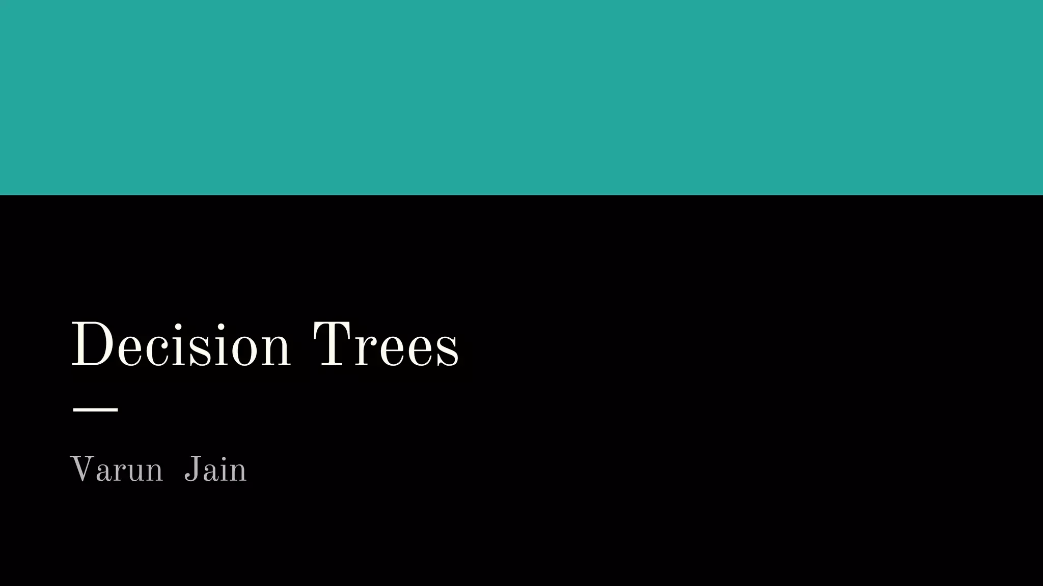 Decision tree ppt