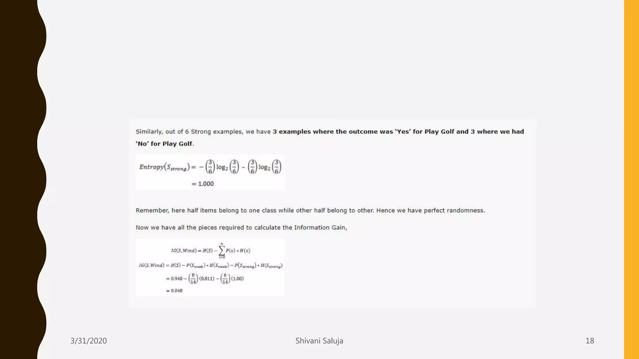 3/31/2020 Shivani Saluja 18
 