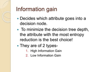 Decision tree | PPTX