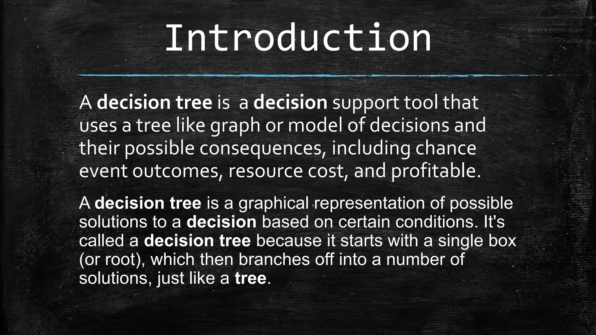 Decision tree | PPTX