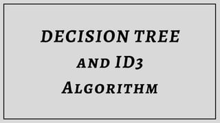 Decision tree | PPT