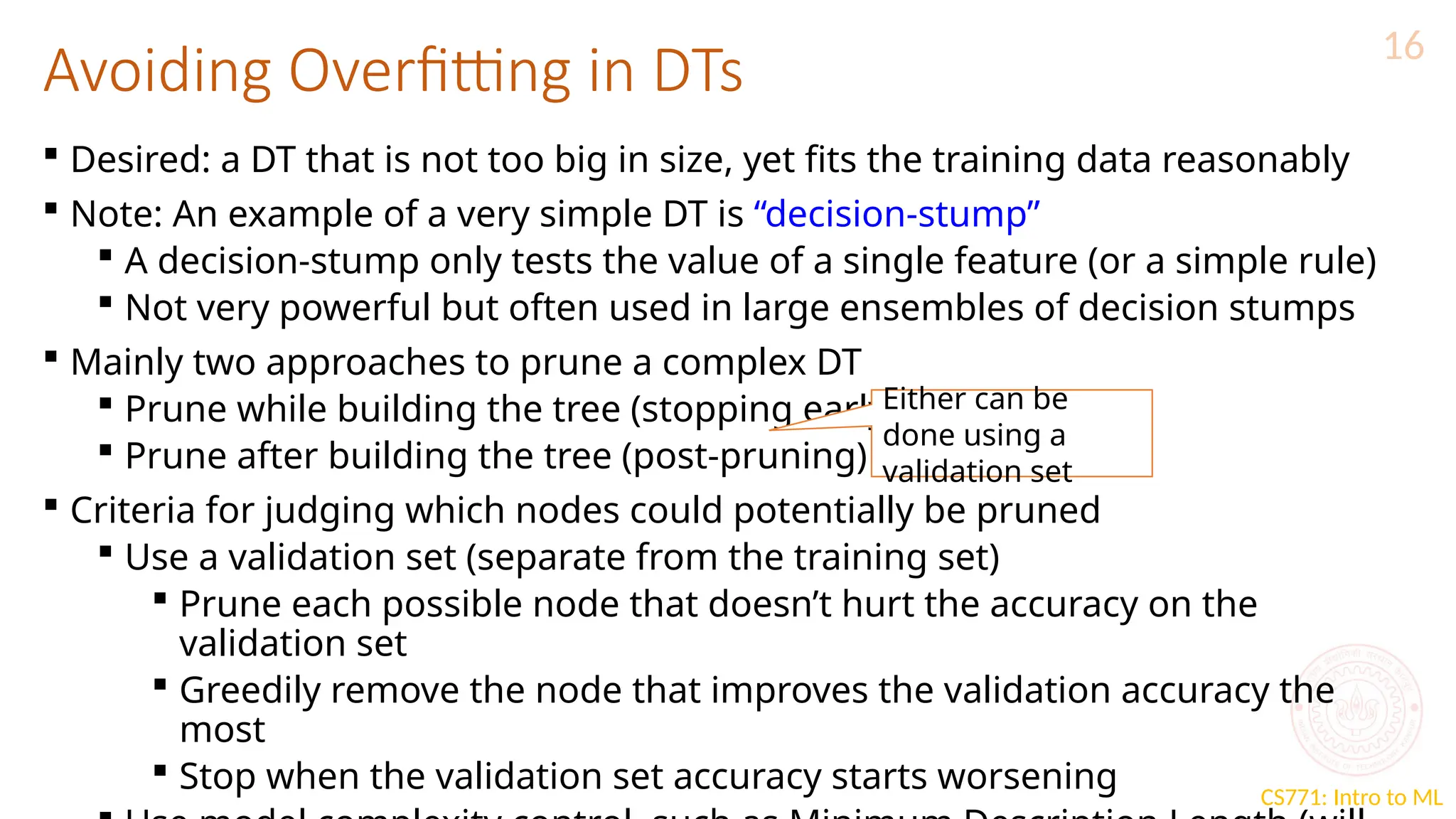 Dts 577 Example Learning using decision tree.pptx BCA 5th sem | PPTX
