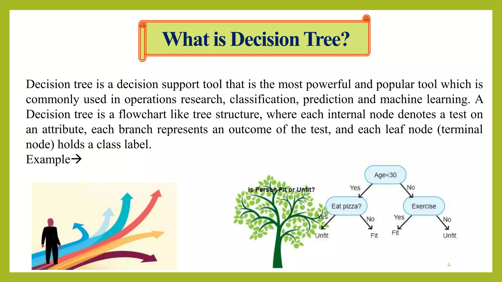 Decision tree in artificial intelligence | PPTX