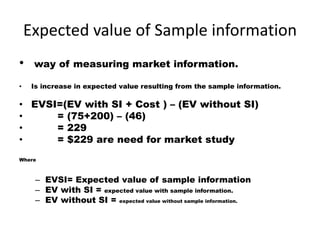 Decision tree in decision analysis | PPTX