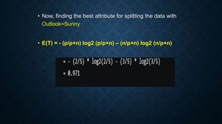 Decision tree induction \ Decision Tree Algorithm with Example| Data ...