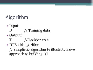 Decision trees | PPTX