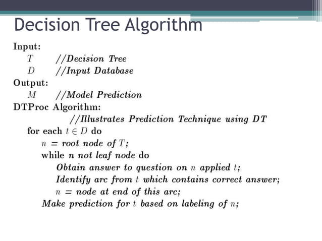 Decision trees | PPT