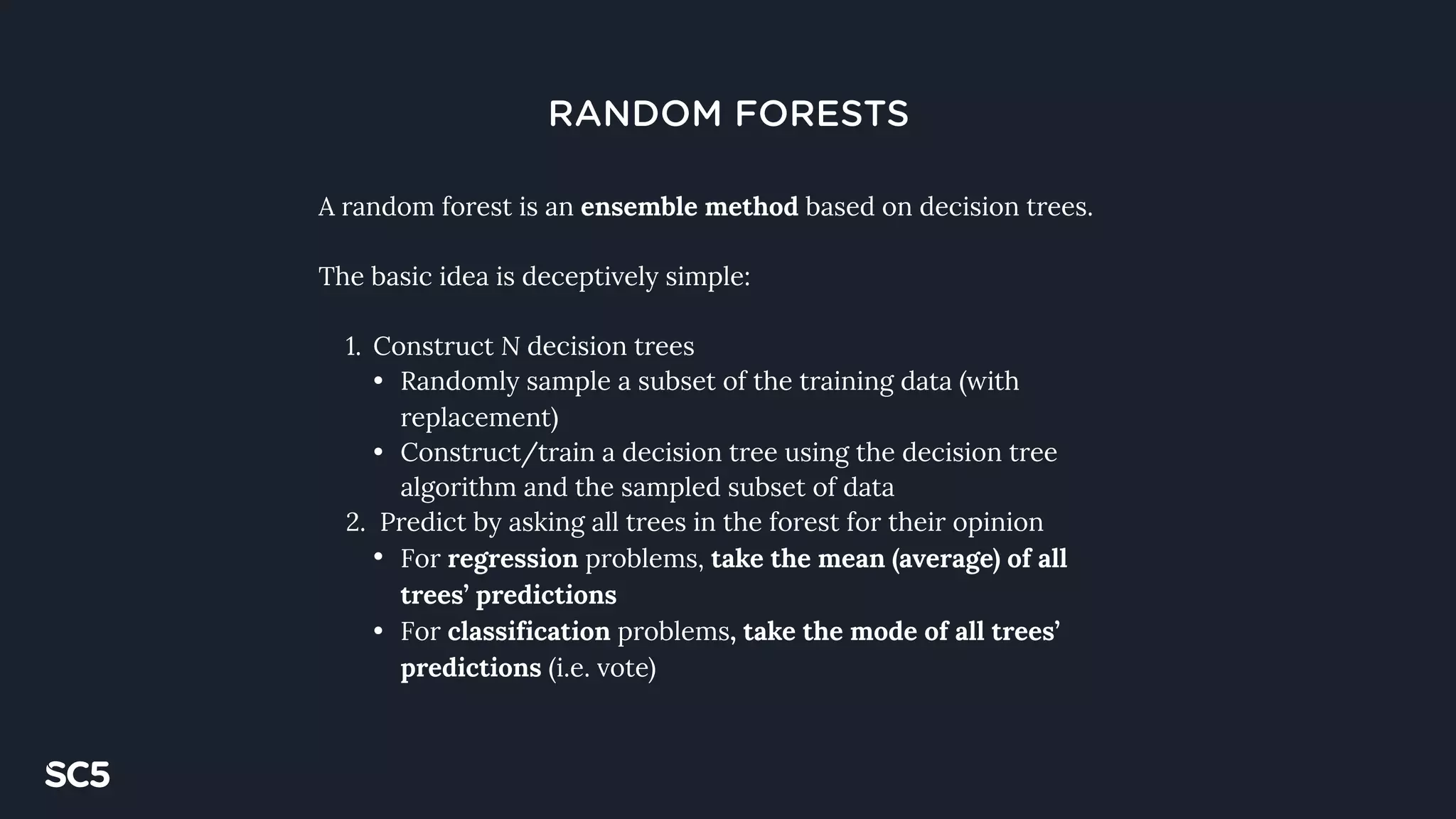 Decision trees & random forests | PDF