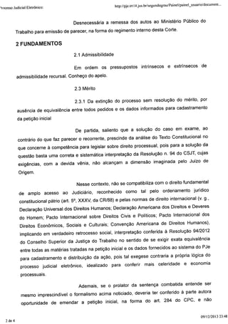 PJe-JT - Decisão TRT/RO sobre o campo assunto 