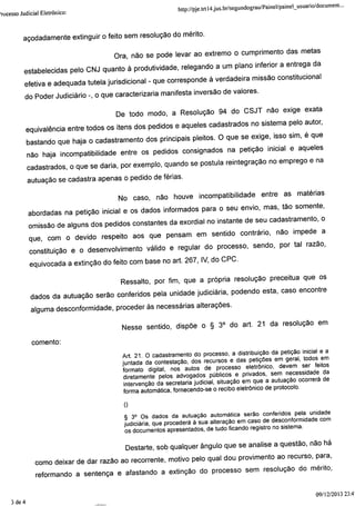 PJe-JT - Decisão TRT/RO sobre o campo assunto 