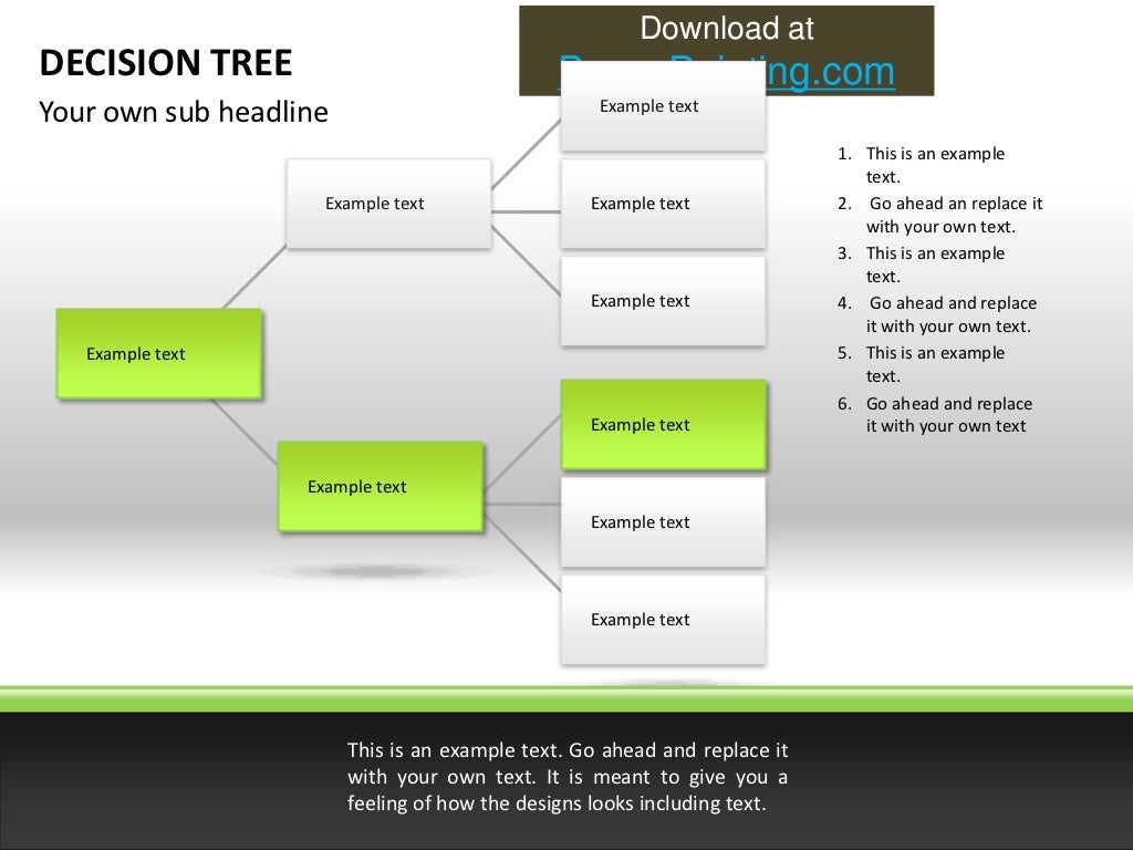 Powerpoint Decision Tree