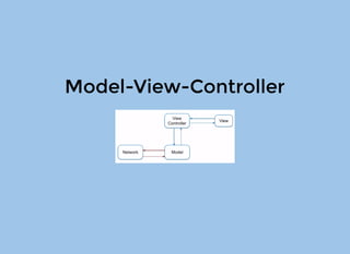 MVC
https://medium.com/@tinmegali/model-view-presenter-mvp-in-android-part-1-441bfd7998fe#.d19x8cido
 